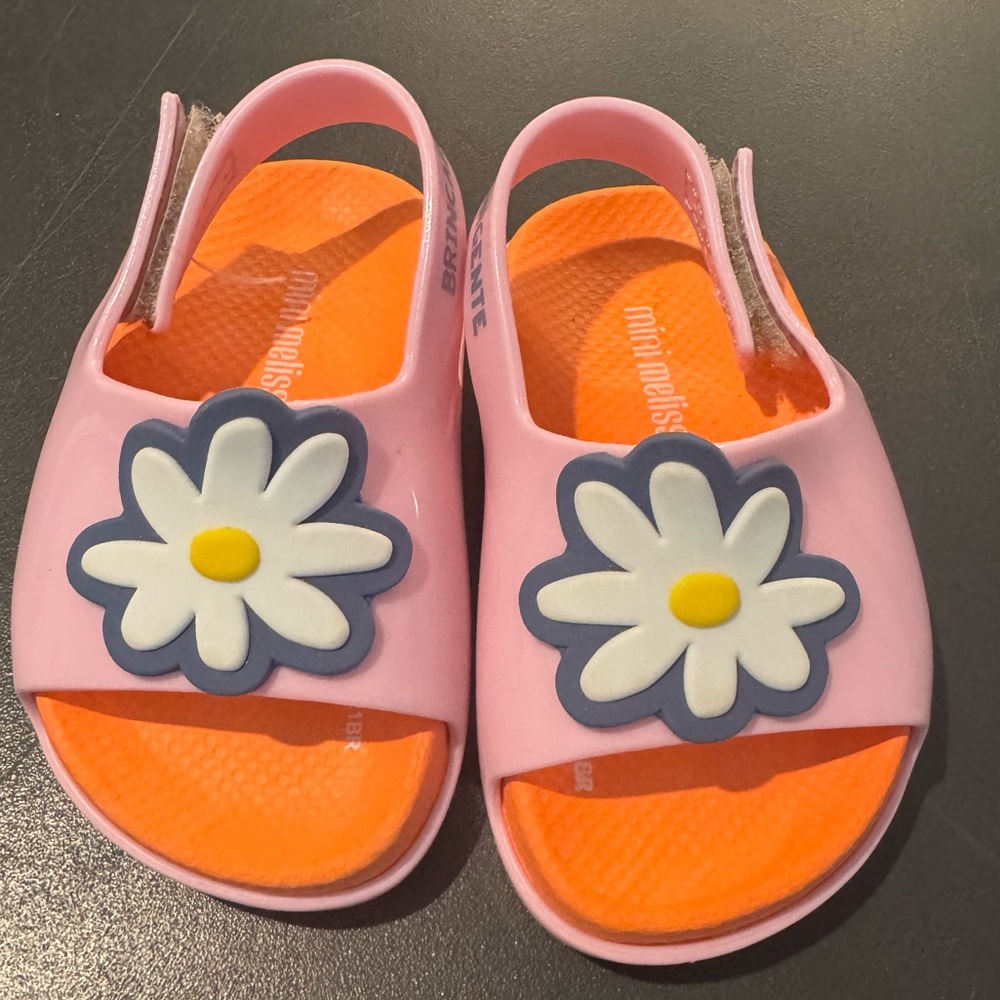 Mini Melissa Toddlers Cloud Fabula Sandals
